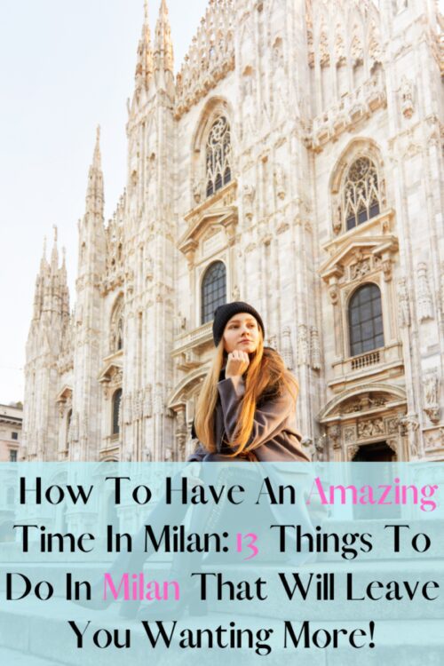 things to do in milan such as visiting the cathedral