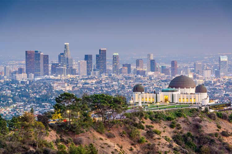 view of los angeles