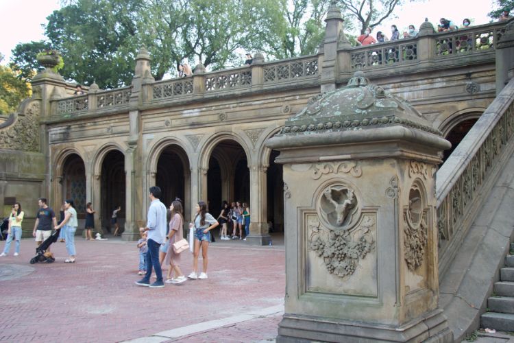 things to do in central park, visit bethesda terrace