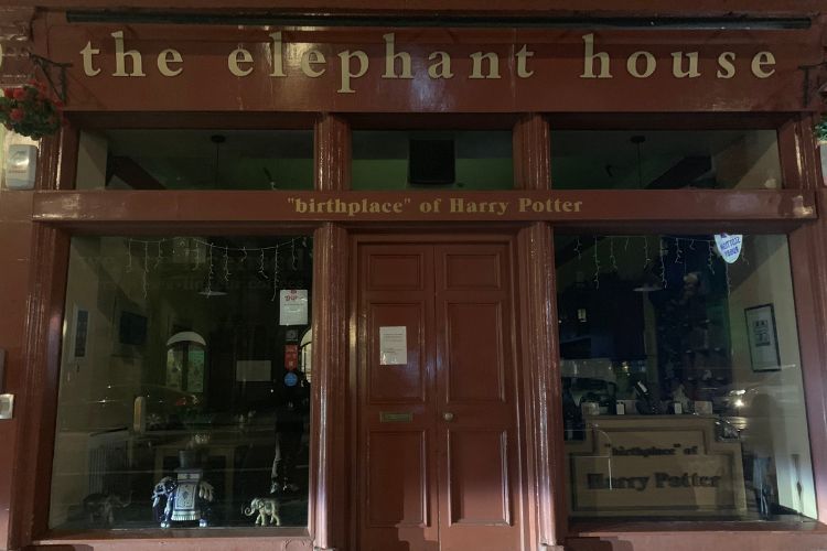 The Elephant House cafe a popular place for edinburgh harry potter list