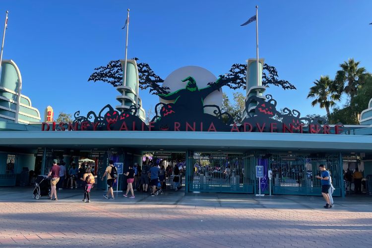 oogie boogie bash sign