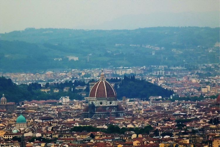 View of florence italy
