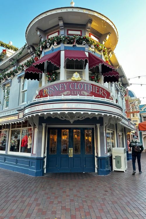 Disney Clothiers on Main Street, there are rumors that Disney's security office is in this area above the shops. 