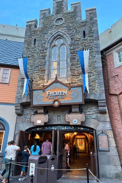 epcot rides frozen ever after