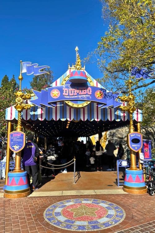 Dumbo Ride at Disneyland