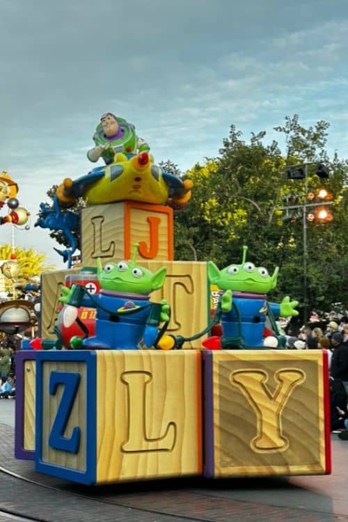 Buzz Lightyear at Disneyland Parade