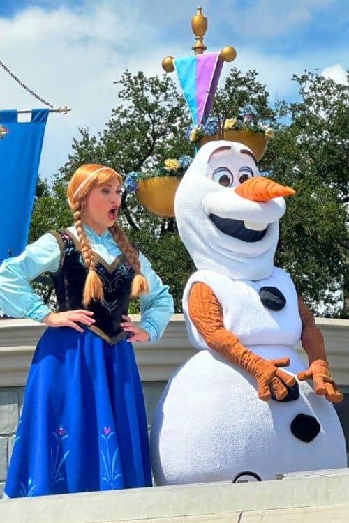 Anna and Olaf
