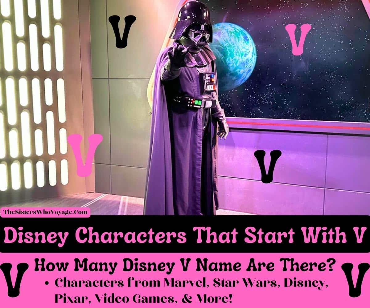 Disney characters that start with v