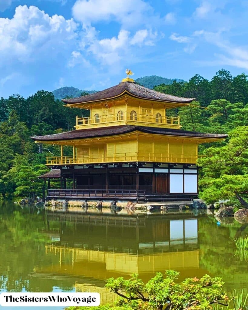 Kinkaku-Ji Temple the Golden pavilion 